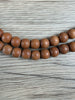 Hidden Gems: Wood Mala Beads (10mm)