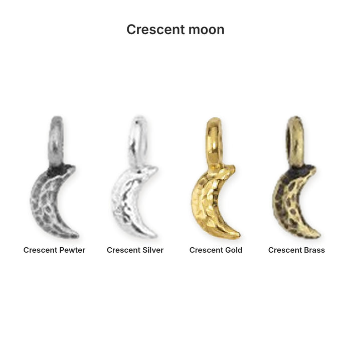 moon charms 06 crescent moon