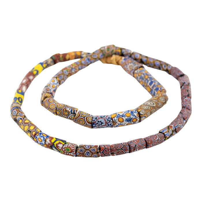 Antique Venetian Millefiori African Trade Beads #20712