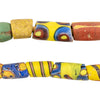 Thin Antique Venetian Millefiori African Trade Beads #20720