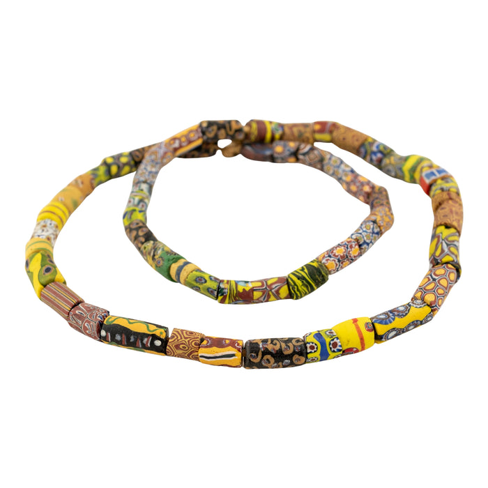 Antique Venetian Millefiori African Trade Beads #20700