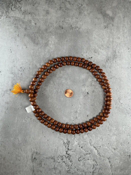 Hidden Gems: Nepal Mala Wood Beads