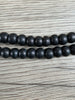Hidden Gems: Black Bone Mala Beads (9mm)