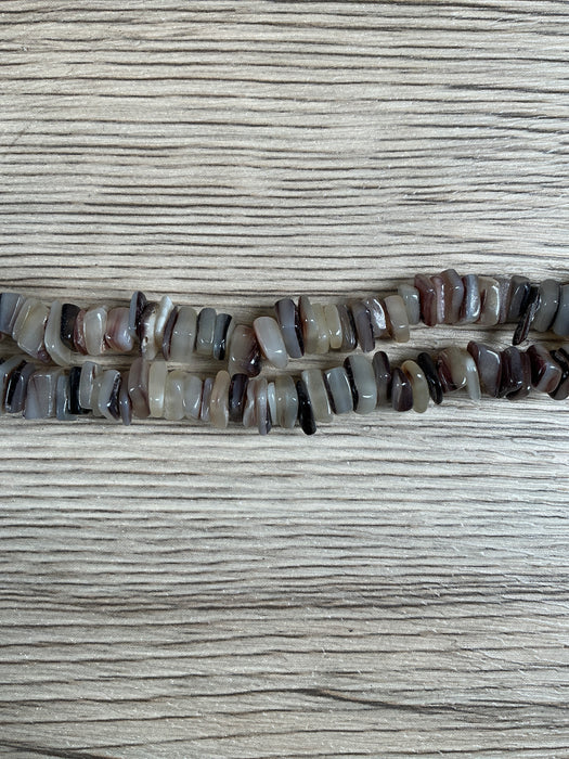Hidden Gems: Square Cut Shell Heishi Beads