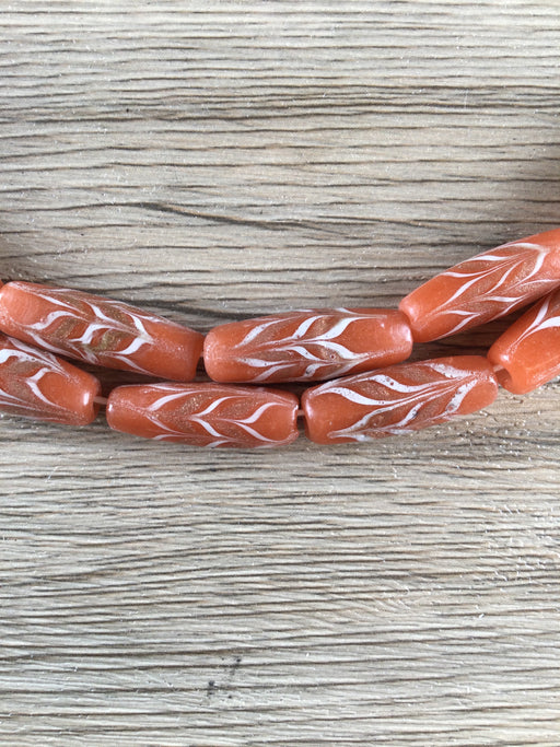 Hidden Gems: Java Glass Feather Beads