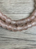 Hidden Gems: Rose Recycled Glass Beads (11mm)