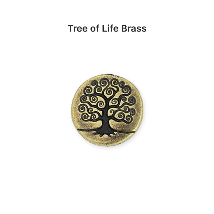 pewter buttons 06 option tree brass