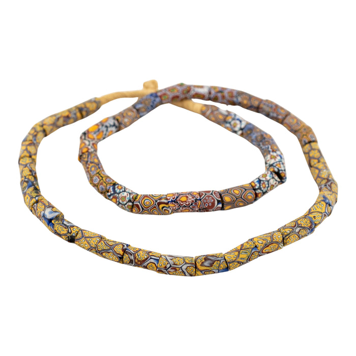 Antique Venetian Millefiori African Trade Beads #20674