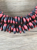 Hidden Gems: Fancy Ashanti Saucer Glass Beads