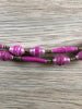 Hidden Gems: Magenta Recycled Paper Beads