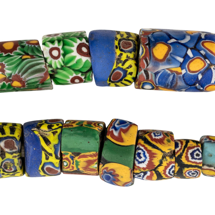 Antique Venetian Millefiori African Trade Beads #20661