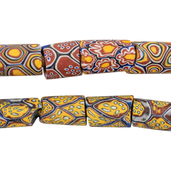 Antique Venetian Millefiori African Trade Beads #20674