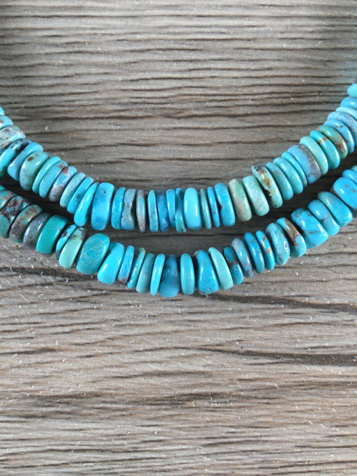 Hidden Gems: Turquoise Stone Heishi Beads