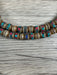 Hidden Gems: Inlaid Bone Mala Beads (8mm)
