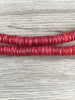 Hidden Gems: Red Rondelle Recycled Glass Beads