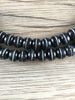 Hidden Gems: Black Inlaid Round Nepal Bone Beads