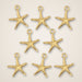 sea star charms 01 cluster