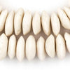 White Bone Beads (Saucer)