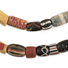 Premium Antique Venetian Mixed Trade Beads #17067