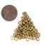 Brass Round Jump Rings (Approx 500 pieces) - The Bead Chest