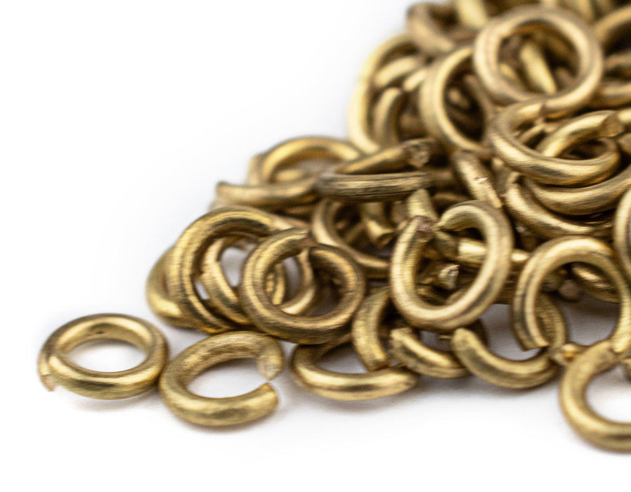Brass Round Jump Rings (Approx 500 pieces) - The Bead Chest