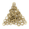 8mm Brass Round Jump Rings (Approx 200 pieces)