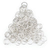 10mm Silver Round Jump Rings (Approx 1000 pieces)