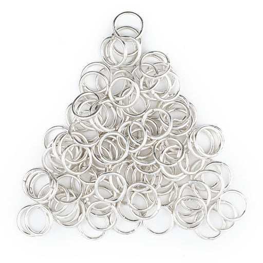 10mm Silver Round Jump Rings (Approx 500 pieces)