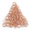 8mm Copper Round Jump Rings (Approx 500 pieces)