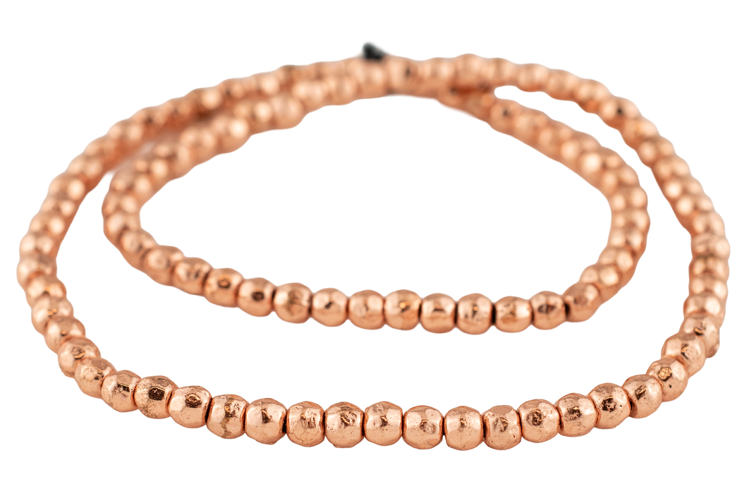 Rounded Copper Nugget Beads (5mm)