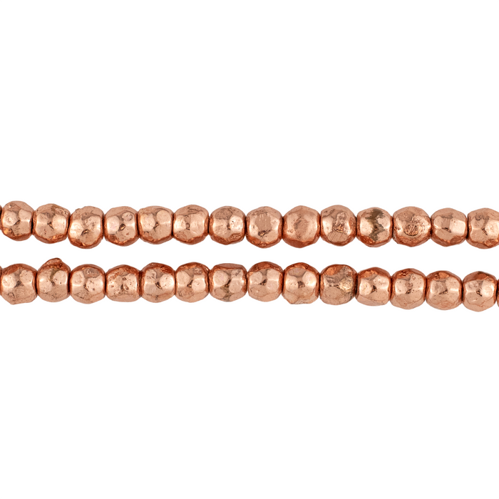 Rounded Copper Nugget Beads (5mm)