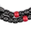 Yemenite Inlaid Tasbih Mock Coral Prayer Beads #2688