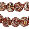 Rare Flat Circular Fancy Antique Venetian Trade Beads #17764