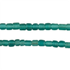 Aqua Java Glass Beads