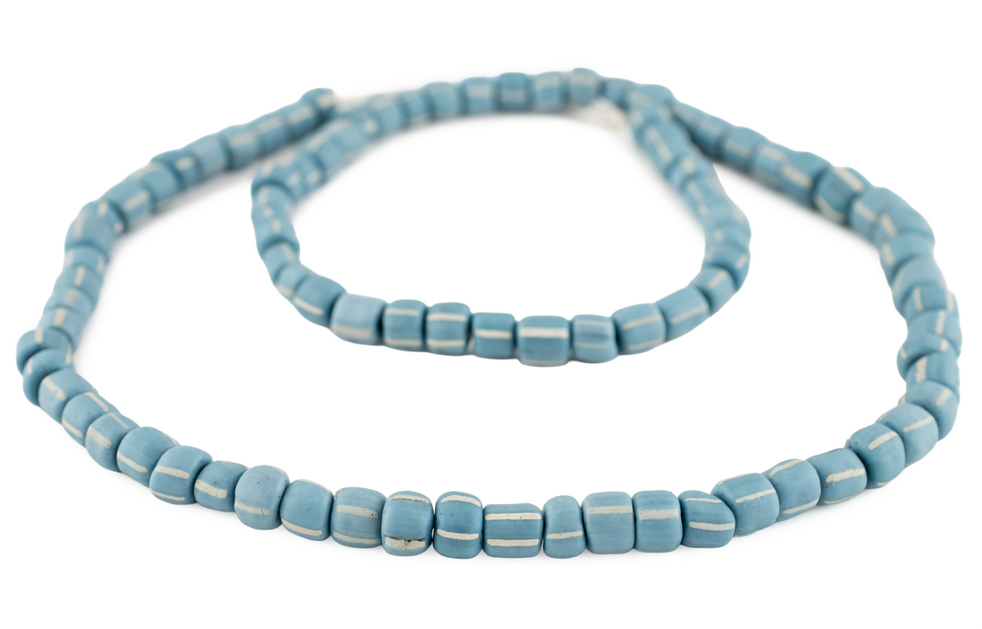 Light Blue Java Gooseberry Beads (6-9mm)