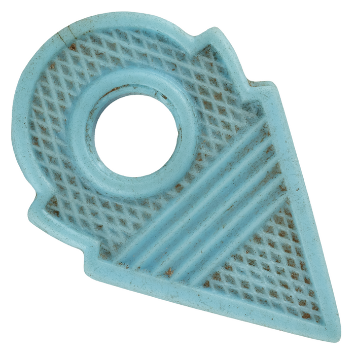 Baby Blue Vintage Glass Talhakimt Pendant