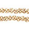 Cream Premium Woven Carved Bone Prayer Beads (10mm)