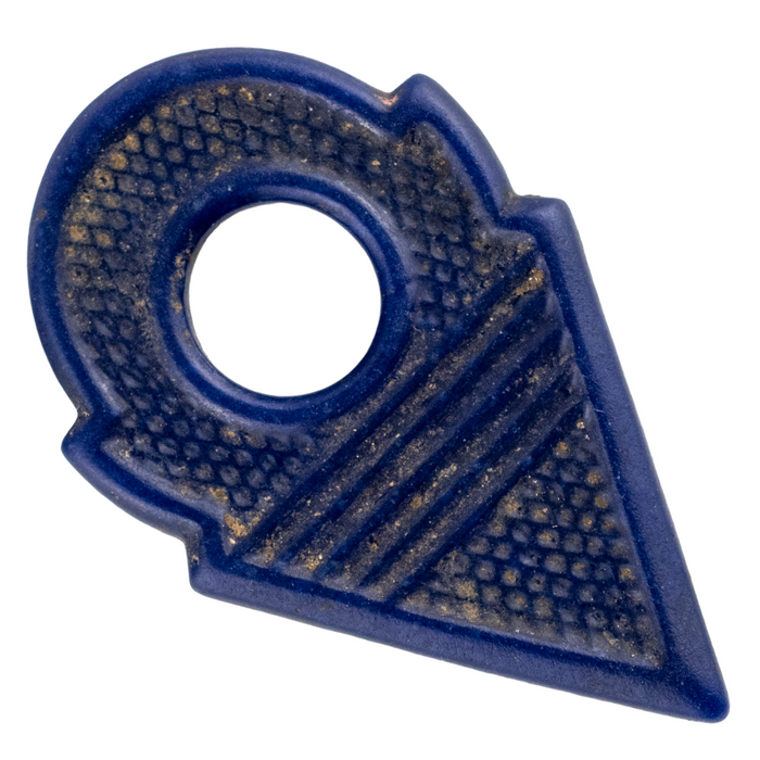 Cobalt Blue Vintage Glass Talhakimt Pendant