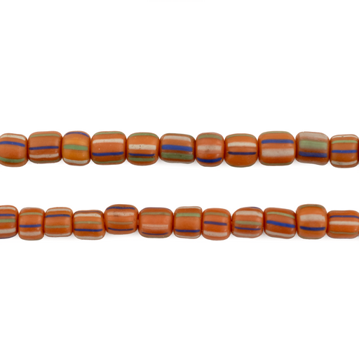 Autumn Orange Java Gooseberry Beads