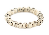 Round Bone Skull Bracelet