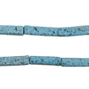 Turquoise Moroccan Pottery Beads (Rectangle)