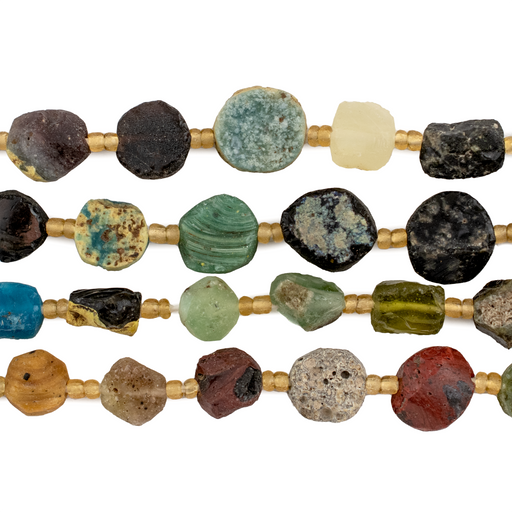 Multicolor Glass Gebre Beads