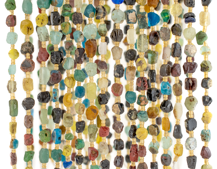 Multicolor Glass Gebre Beads