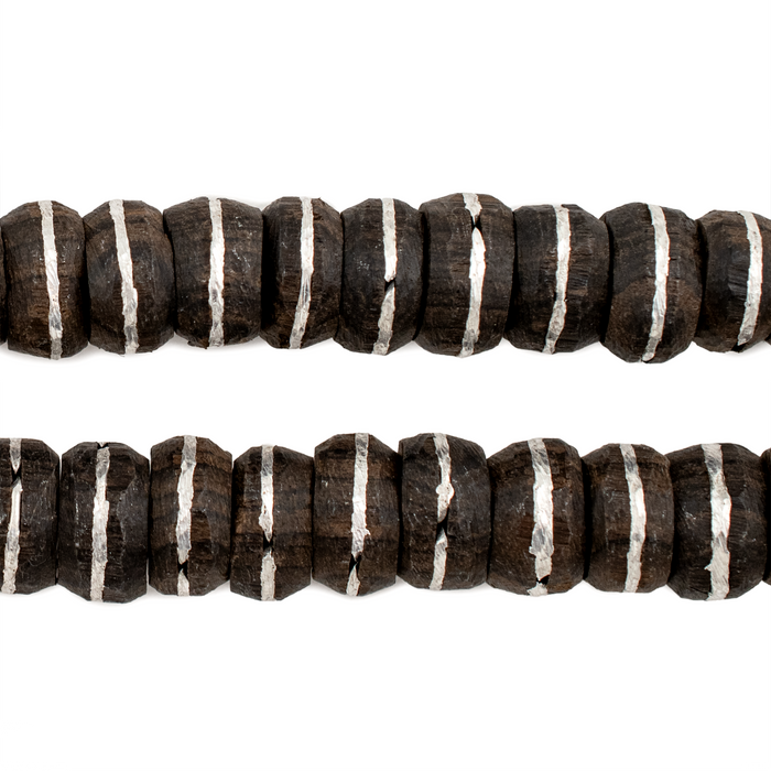 Ebony Mali Prayer Beads (6x11mm)