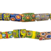 Antique Venetian Millefiori African Trade Beads (Extra Long Strand) #16484