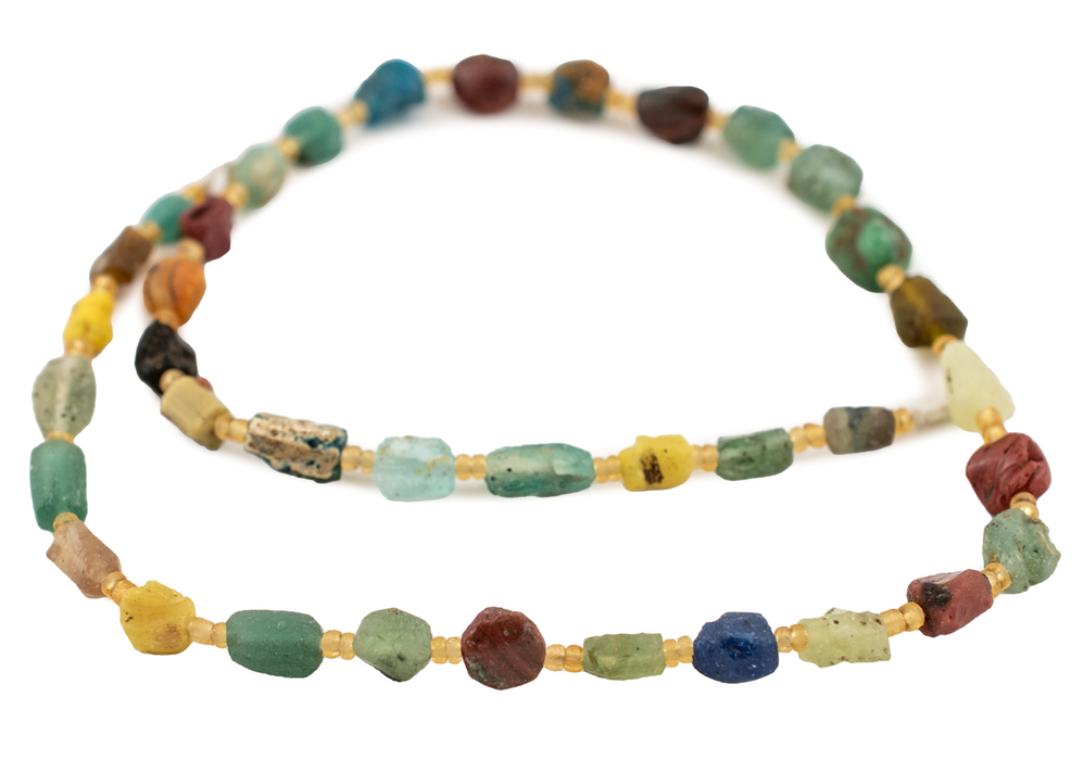 Multicolor Glass Gebre Beads