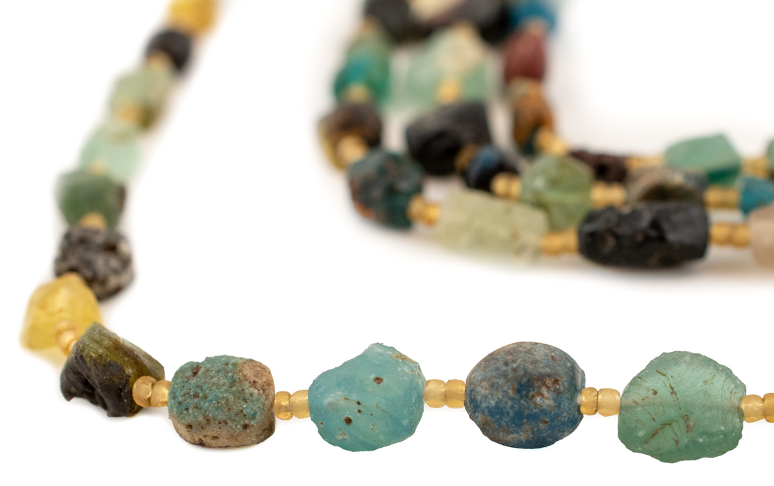 Multicolor Glass Gebre Beads