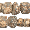 Old Jumbo Mali Stone Beads (Rust Color)