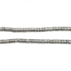 Silver Disk Beads (4mm, 16 Inch Strand)