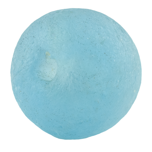 Super Jumbo Clear Marine Recycled Glass Bead (33mm)